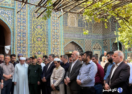 تجمع مردم سنندج در حمایت از فلسطین و محکومیت جنایات رژیم صهیونیستی