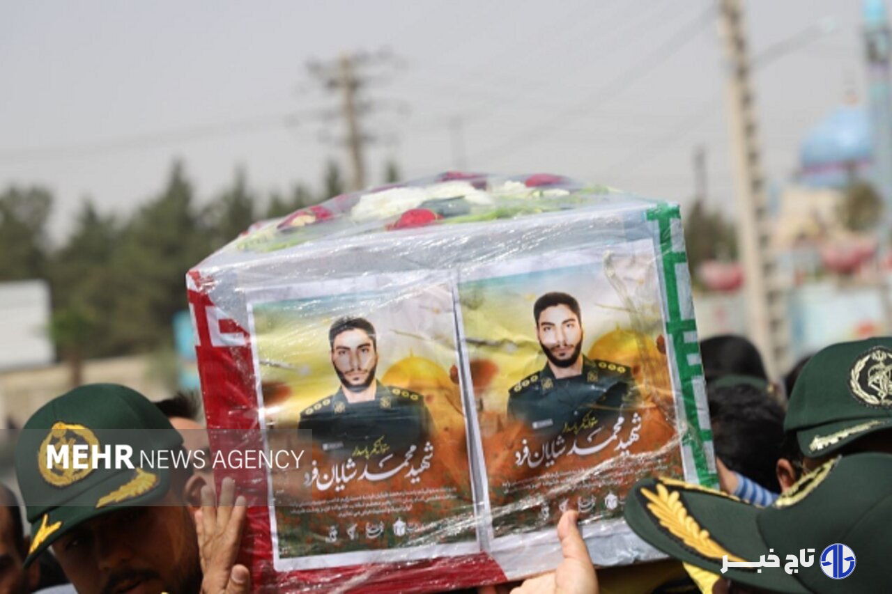 داستان جالب محل دفن تنها شهید سیستان و بلوچستان در جنگ ۱۲روزه