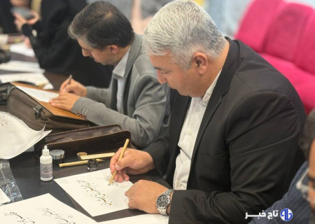 رویداد هنری «کاغذ بی‌خط» در قوچان برگزار شد