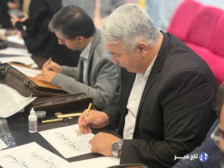 رویداد هنری «کاغذ بی‌خط» در قوچان برگزار شد