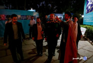 سردار سلیمانی از نمایشگاه توانمندی‌های مجموعه‌های اعتکافی بازدید کرد