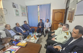فرماندار دیر: امنیت پایدار نتیجه هم‌افزایی مردم و نیروی انتظامی است