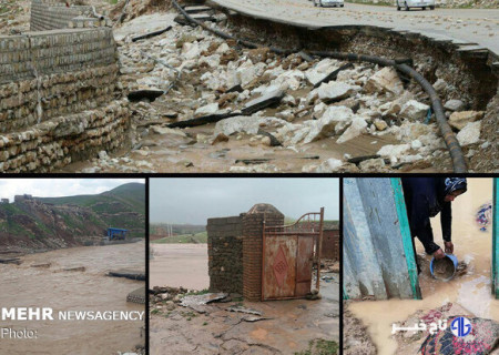 لرستان جزء ۳ استان بلاخیز ایران؛ ۱۳۰ روستای در معرض خطر شناسایی شد