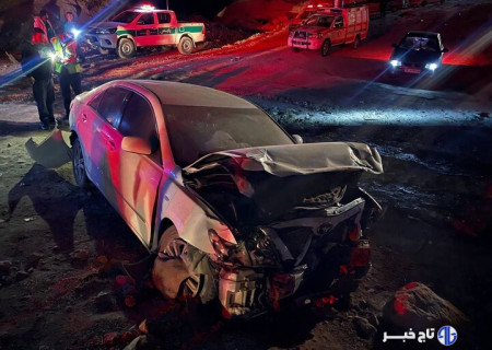محبان: تصادف محور بجنورد به شیروان ۹ مصدوم برجا گذاشت