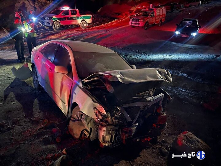 محبان: تصادف محور بجنورد به شیروان ۹ مصدوم برجا گذاشت