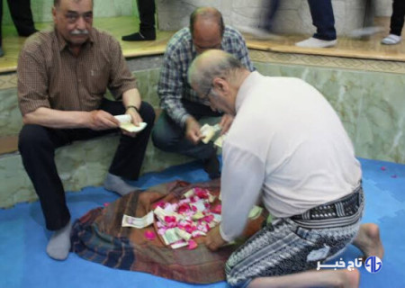 مراسم گلریزان «مهرگردون» آغاز شد