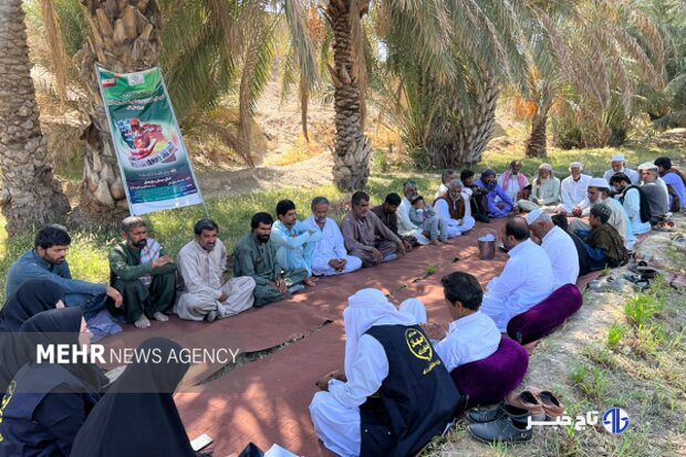 نهمین دوره ترویج الگوی کشت با رویکرد تغییر اقلیم در مهرستان برگزار شد