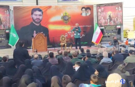 یادواره شهید مدافع حرم «روح الله طالبی» در کشکسرای مرند برگزار شد