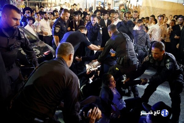 یک کشته در تظاهرات شهرک‌نشینان «حریدی» در قدس اشغالی+ فیلم