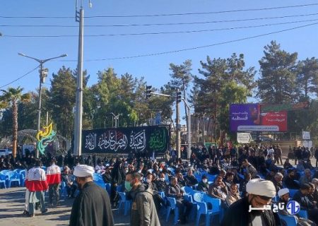 آغاز مراسم تشییع پیکر شهدای گمنام در زاهدان