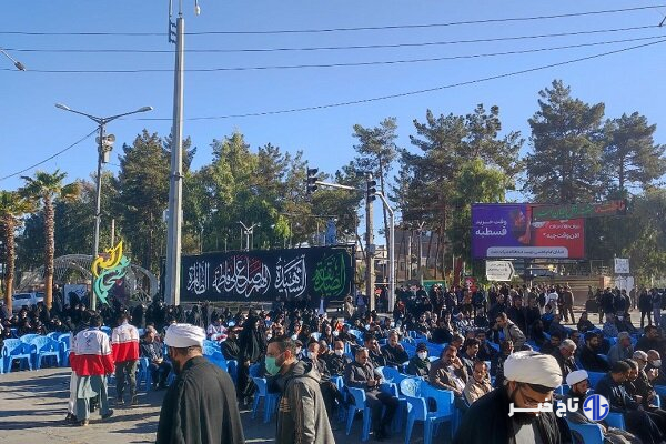 آغاز مراسم تشییع پیکر شهدای گمنام در زاهدان