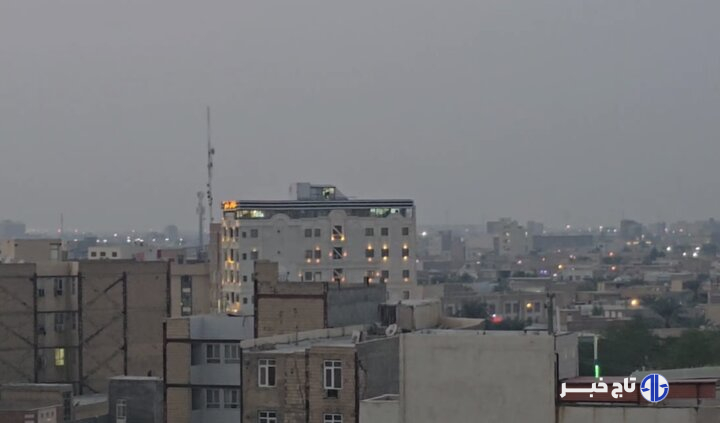 آلودگی شدید هوا در خرمشهر