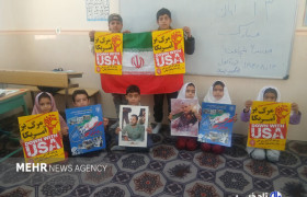 استکبارستیزی در دل کوهستان؛ ۱۳ آبان در مدرسه «شجاعت»!