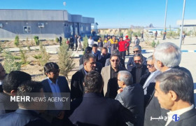 اعضای کمیسیون اجتماعی مجلس از کارخانه طلای تفتان بازدید کردند