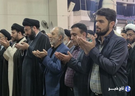 اقامه نماز طلب باران در قم