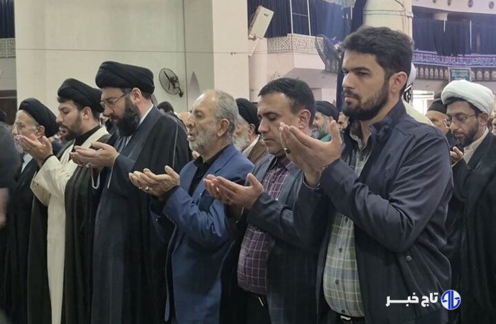 اقامه نماز طلب باران در قم