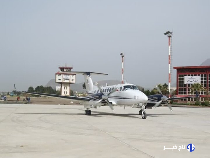 انجام وارسی پروازی سامانه کمک ناوبری فرودگاه خرم‌آباد