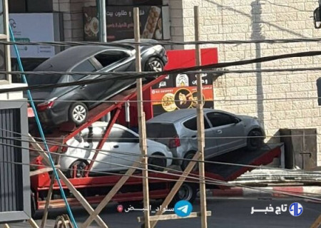 تداوم یورش گسترده نظامیان اسرائیلی به کرانه باختری و مصادره خودروها