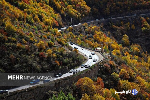 تردد روان در محورهای شمالی کشور