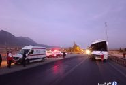 تصادف اتوبوس و کامیون در میامی؛ ۱۰ نفر مصدوم شدند