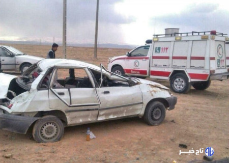تصادف در جاده نورآباد – هرسین یک فوتی و ۲ مصدوم برجای گذاشت