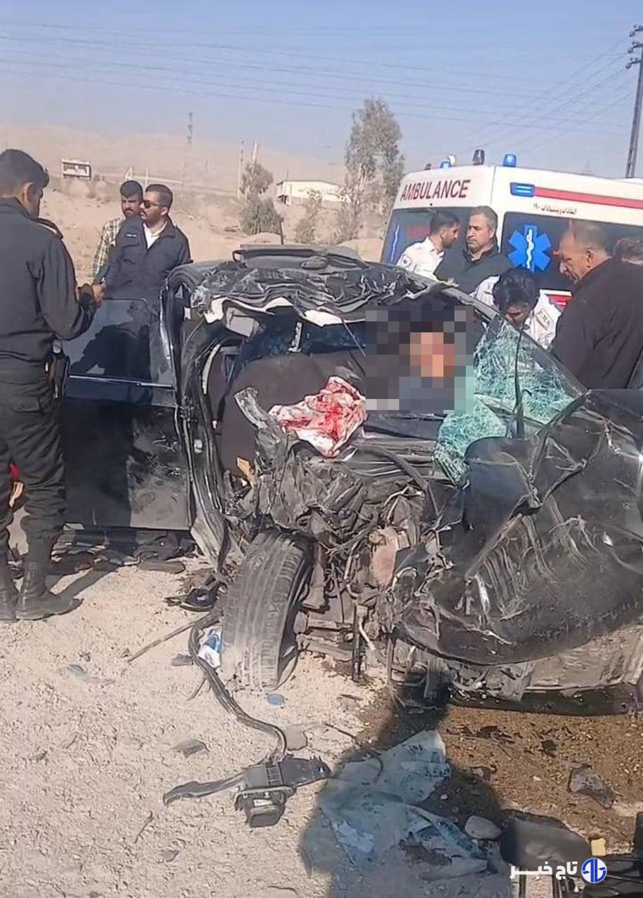 جزئیات سانحه تصادف همسر معاون رئیس جمهور