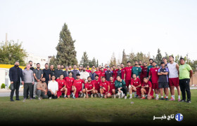 حضور هادی چوپان در تمرین تیم فجر شهید سپاسی شیراز