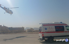 روز پرکار اورژانس هوایی با انجام سه مأموریت در آذربایجان شرقی