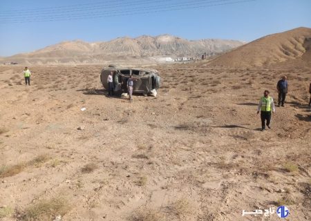 فرزندی پور: واژگونی سمند در اتوبان قم-کاشان یک فوتی داشت