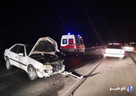 محبان: تصادف در محور اسفراین به سنخواست ۶ مصدوم برجا گذاشت