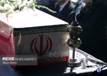 مراسم استقبال از شهید گمنام در شهرک شهید همت شاهرود