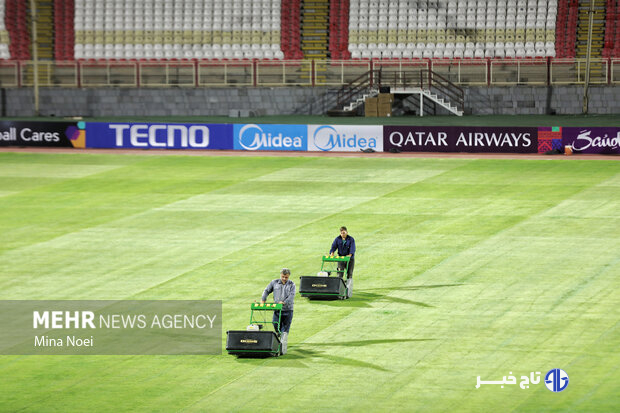 واکنش اداره ورزش آذربایجان شرقی به تصاویر منتشرشده از چمن یادگار امام