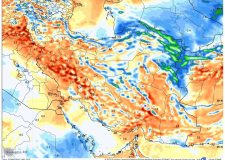 ورود سامانه بارشی جدید به شمال کشور از فردا؛ کاهش نسبی دما در راه است