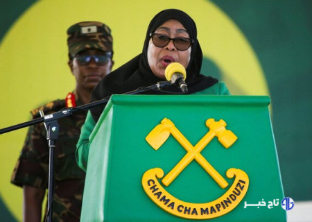 پیروزی رئیس جمهور تانزانیا در انتخابات با نزدیک به ۱۰۰ درصد آراء