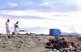 یک و نیم تن مواد غذایی فاسد در سراوان معدوم شد