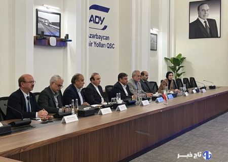 نشست استاندار اردبیل با رئیس راه‌آهن جمهوری آذربایجان