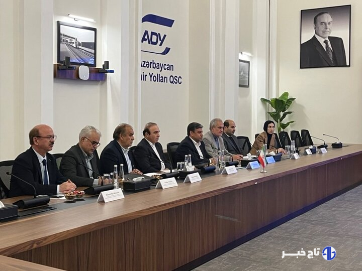 نشست استاندار اردبیل با رئیس راهآهن جمهوری آذربایجان