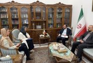دیدار هماهنگکننده مقیم سازمان ملل متحد در تهران با غریب آبادی