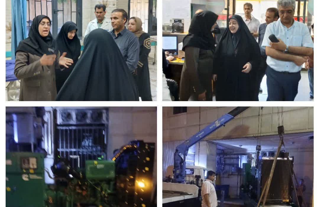 تجهیز بیمارستان شهید رحیمی به سیستم‌های پیشرفته تأمین برق اضطراری