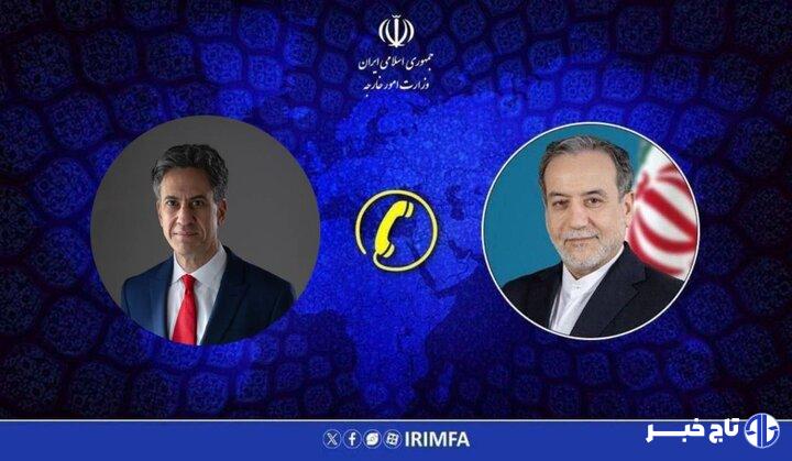 هشدار عراقچی به وزیر خارجه انگلیس درباره همکاری با متجاوزان