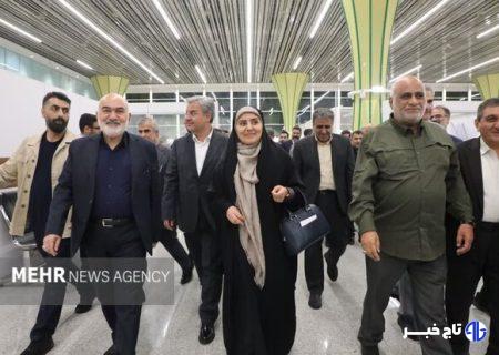 وزیر راه و شهرسازی وارد خوزستان شد
